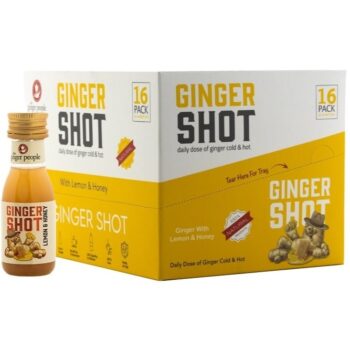 Ginger Shot With Lemon And Honey 30ml Pack Of 16