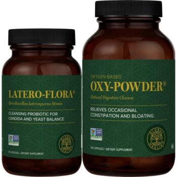 Global Healing Center Colon Cleanse Program, 6-Day Quick Cleanse with Step-by-Step Instructions - Oxygen Based and Natural Colon Cleanse Paired...