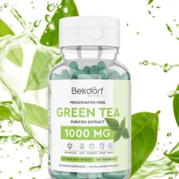 Green tea 1000 mg(Preservative Free)60 Capsules