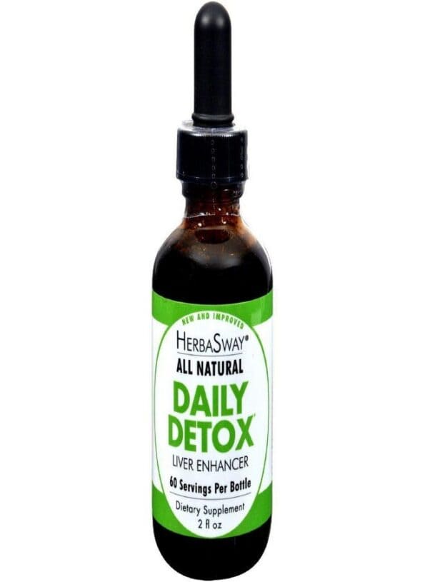HerbaSway Labs Daily Detox Maximum Liver Support 2 fl Ounce (60 ml) Liquid