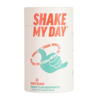 Heyday Natural Plant-Based Organic Protein Powder (800g) | Vanilla Flavour | Nutrient-Rich with Probiotics | Ideal for Smoothies & Shakes | Muscle...