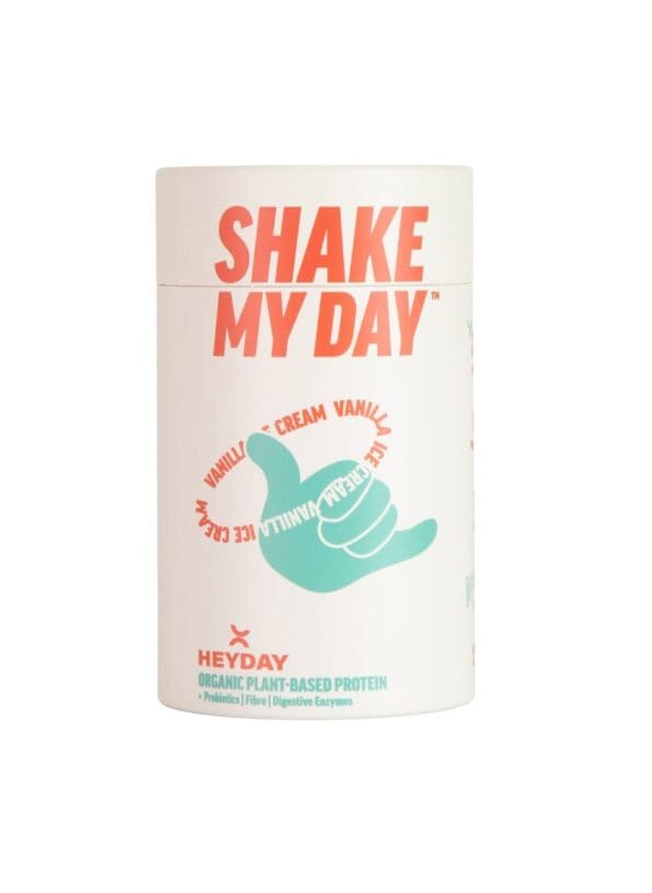Heyday Natural Plant-Based Organic Protein Powder (800g) | Vanilla Flavour | Nutrient-Rich with Probiotics | Ideal for Smoothies & Shakes | Muscle...