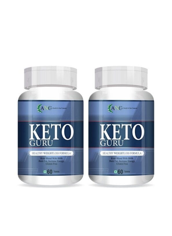 Keto Guru With Garcinia Cambogia Weight Management Natural 60 Tablets For Women And Men (Pack Of 1)