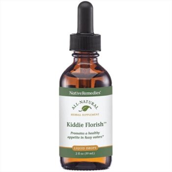 Kiddie Florish - All Natural Herbal Supplement Promotes a Healthy Appetite in Picky Eaters - 59 mL