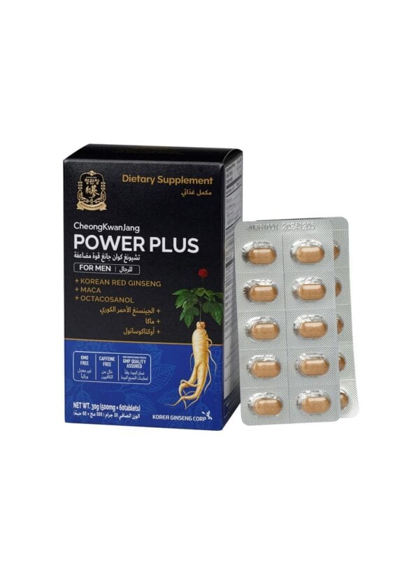 Korean Red Ginseng Power Plus Men Tablets 60'S