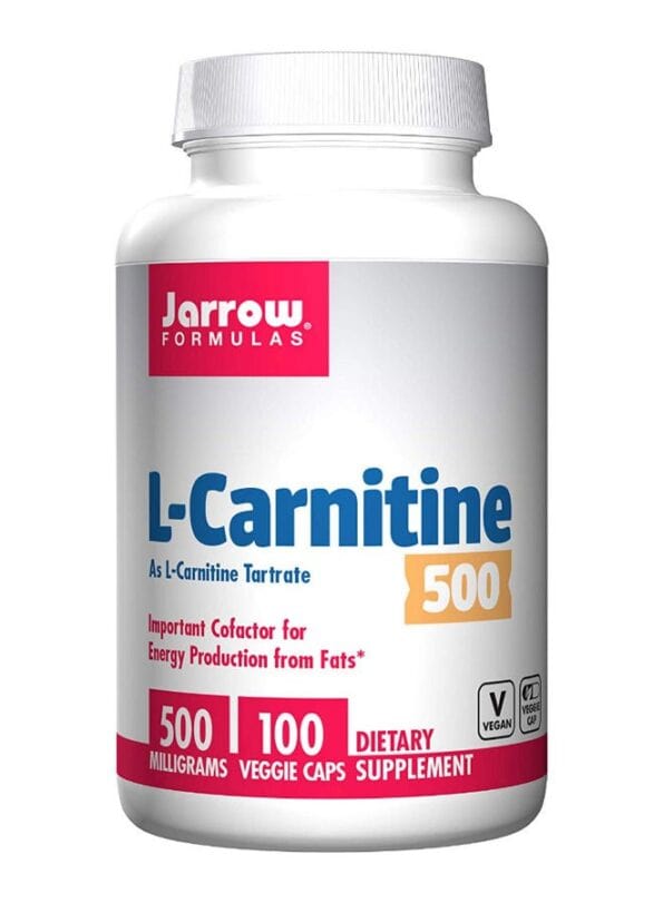 L - Carnitine Tartrate Dietary Supplement - 100 Capsules