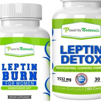 Leptin Detox & Leptin Burn Supplements | Natural Weight Loss, Appetite Suppressant, Metabolism Booster & Digestive Support | Thermogenic Fat Burner...