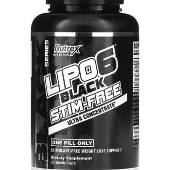 Lipo 6 Black Stim Free 60 Capsules