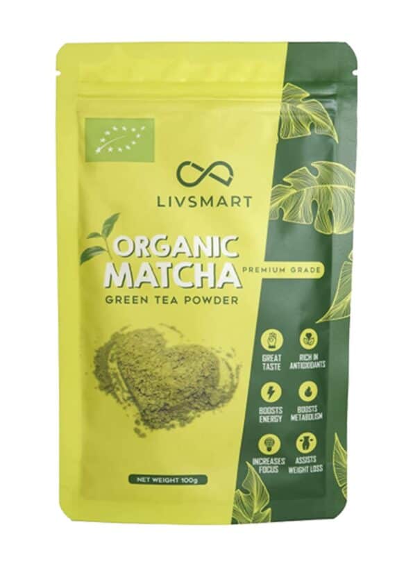 Livsmart Organic Matcha - Green Tea Powder 100g