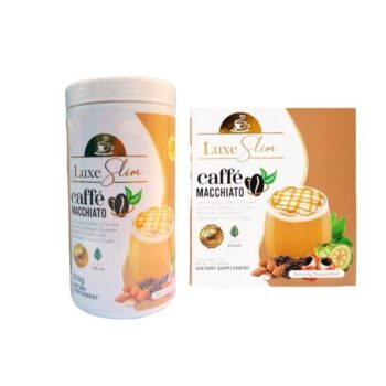 Luxe slim macchiato jar 500g and box 210g