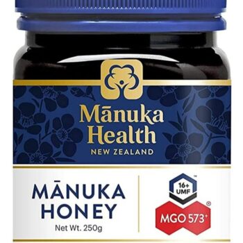 MANUKA HEALTH - MGO 573+ Manuka Honey, 100% Pure New Zealand Honey, 250 g
