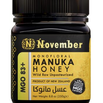 Manuka Honey Certified MGO 83+ New Zealand (250g)