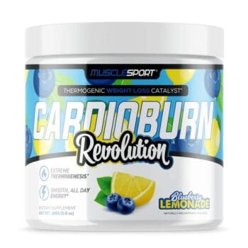 Musclesport Cardioburn Revolution Thermogenic Weight Loss Catalyst Blueberry Lemonade