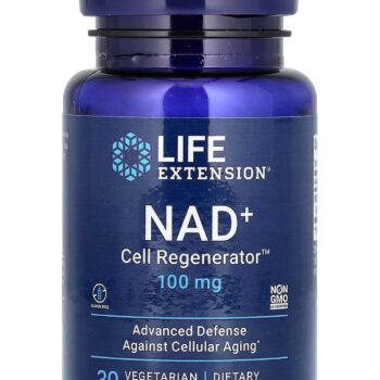 NAD+ Cell Regenerator, 100 mg, 30 Vegetarian Capsules
