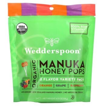 Org Manuka Honey Pops Kids-Varietypak 24'S:02242, 4.15 Oz (118 G)