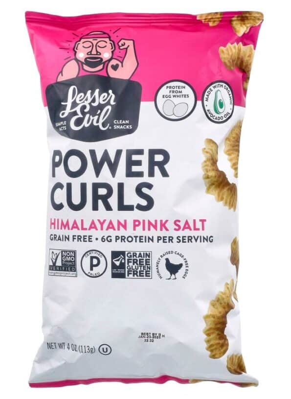 Power Curls Himalayan Pink Salt 4 oz (113 g)