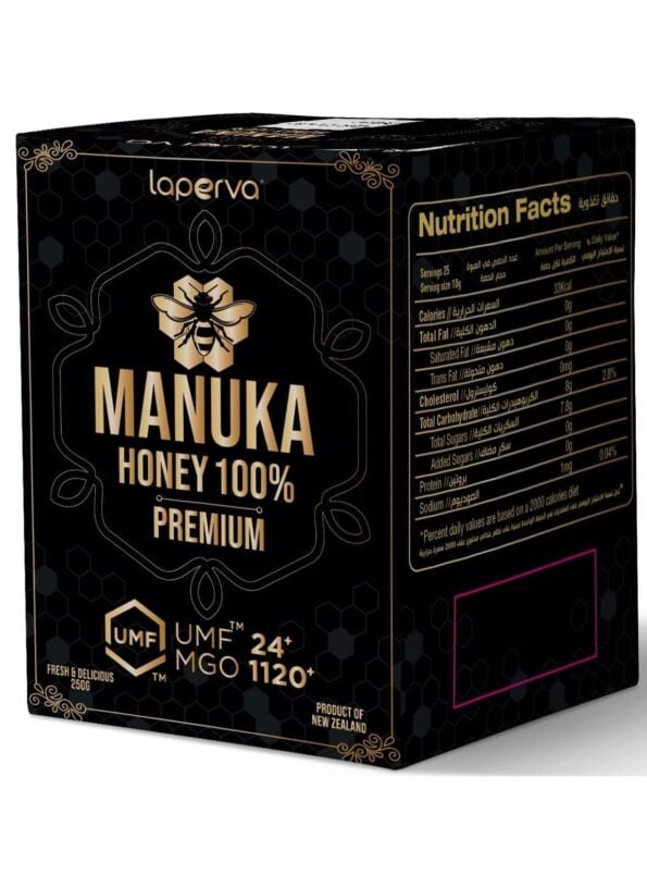 Premium Manuka Honey 1120+ MGO, 24+ UMF 250g