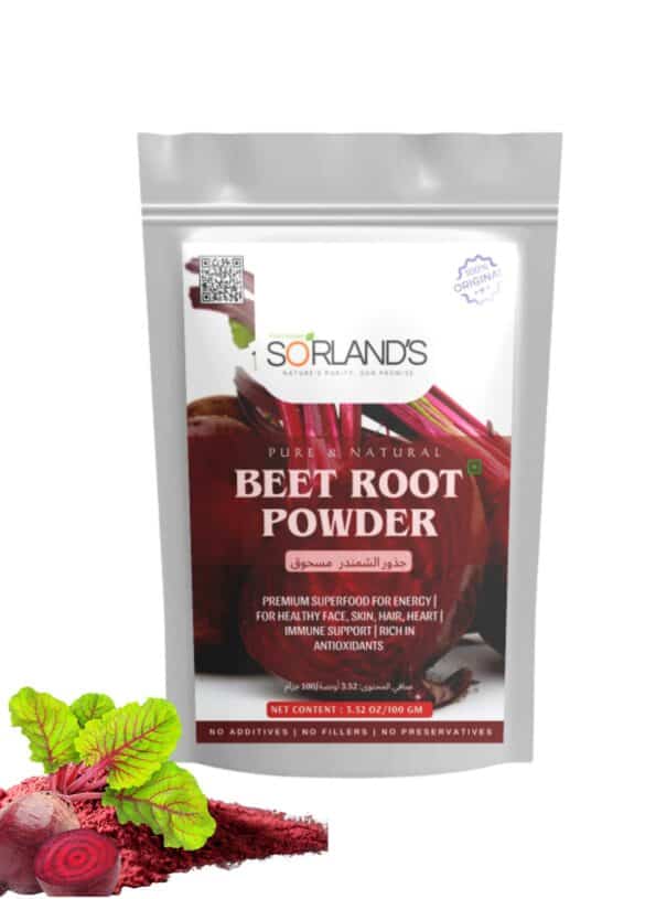 Pure Beet Root Powder -100 Gram For Healthy Skin Tone And Shiny Hair