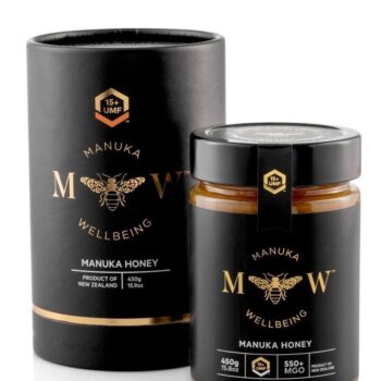 Pure New Zealand's Finest Manuka Honey UMF 15+ (MGO 550+) Pure Raw Manuka Honey UMF and MGO Certified in a Jar, 450g