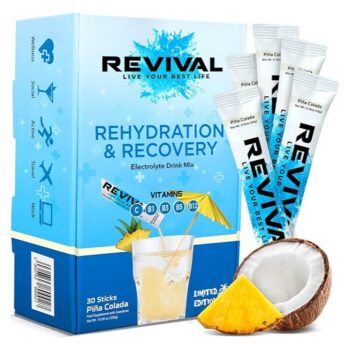 Revival Rapid Rehydration Electrolytes Powder Pina Colada 30 Sachet