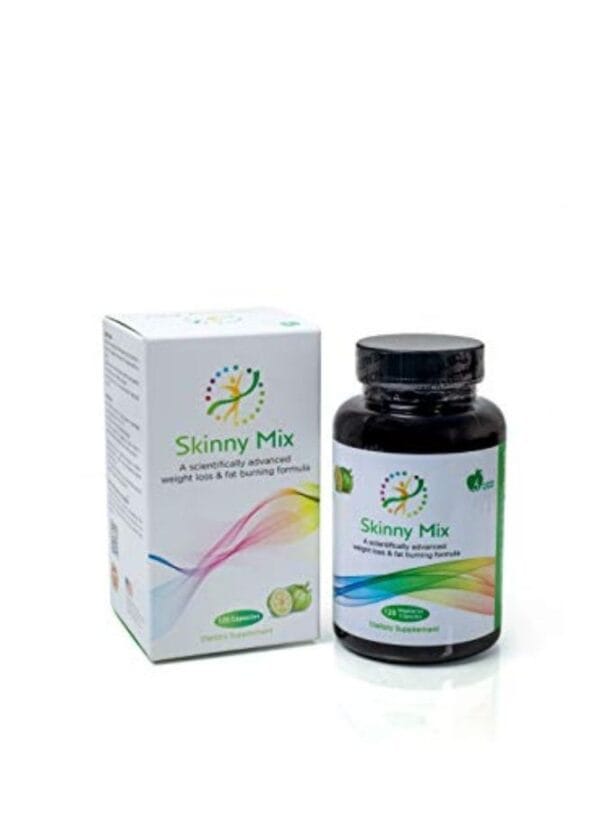 Skinny Mix For Appetite Suppressant, Loss Weight And Fat Burning Formula Made In U S A, 120 Capsules With Chromium, Garcinia Cambogia, Gymnema...