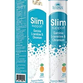 Slim Support Infused With Garcinia, L-Carnitine And Chromium Food Supplement Supports Healthy Weight Management Pineapple Flavour Effervescent...