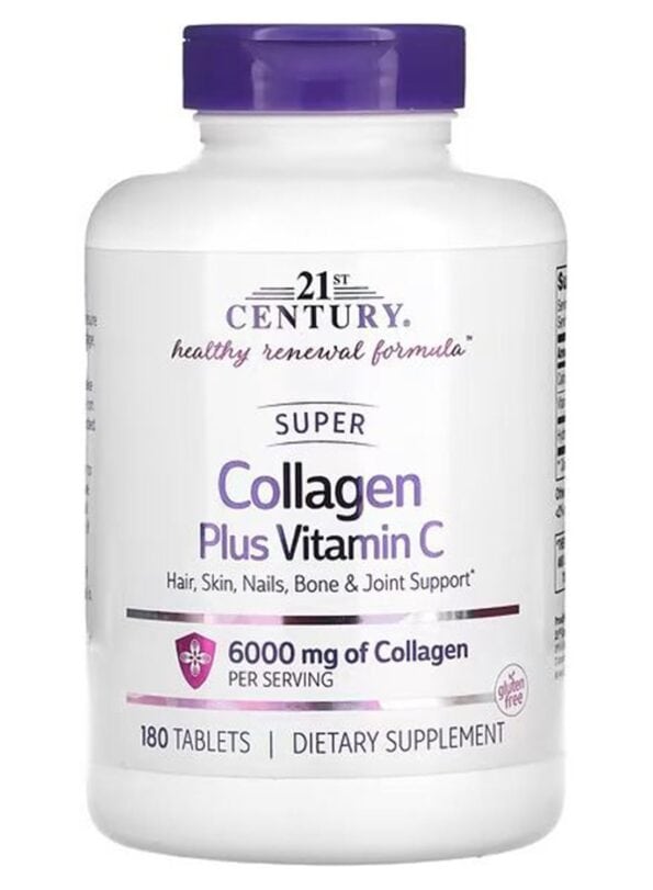 Super Collagen + Vitamin C + Biotin 180 Tablets