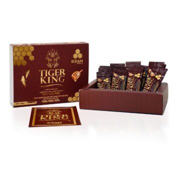 Tiger King Honey With Royal Jelly And Korean Ginseng 12 Sachets