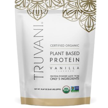 Vegan Pea Protein Powder | Vanilla | 20g Organic Plant Based Protein | 10 Servings | Keto | Gluten & Dairy Free | Low Carb | No Added Sugar