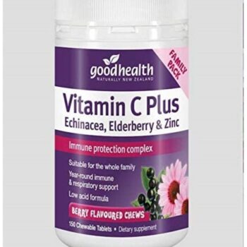 Vitamin C Plus Chews Echinacea, Elderberry & Zinc Immunity Booster