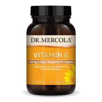 Vitamin E, 134 mg d-Alpha Tocopherol Per Capsule, A Balance of Tocopherols & Tocotrienols, 90 Capsules, Dietary Supplement