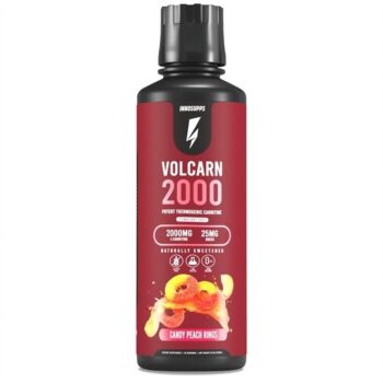 Volcarn 2000 - Advanced Fat Burning Liquid | L-Carnitine, GBEEC, Boost Energy, ATP Enhancer | Caffeine Free, No Artificial Sweeteners | 32 Servings...