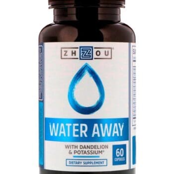 Water Away With Dandelion And Potassium Dietary Supplement - 60 Capsules