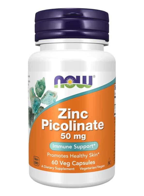 Zinc Picolinate 50mg 60 Veg Capsules