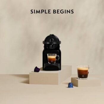 NESPRESSO Inissia Black Coffee Machine - Image 6