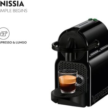 NESPRESSO Inissia Black Coffee Machine - Image 3