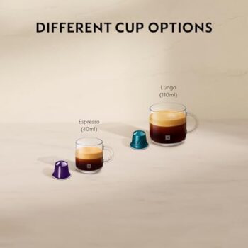 NESPRESSO Inissia Black Coffee Machine - Image 4